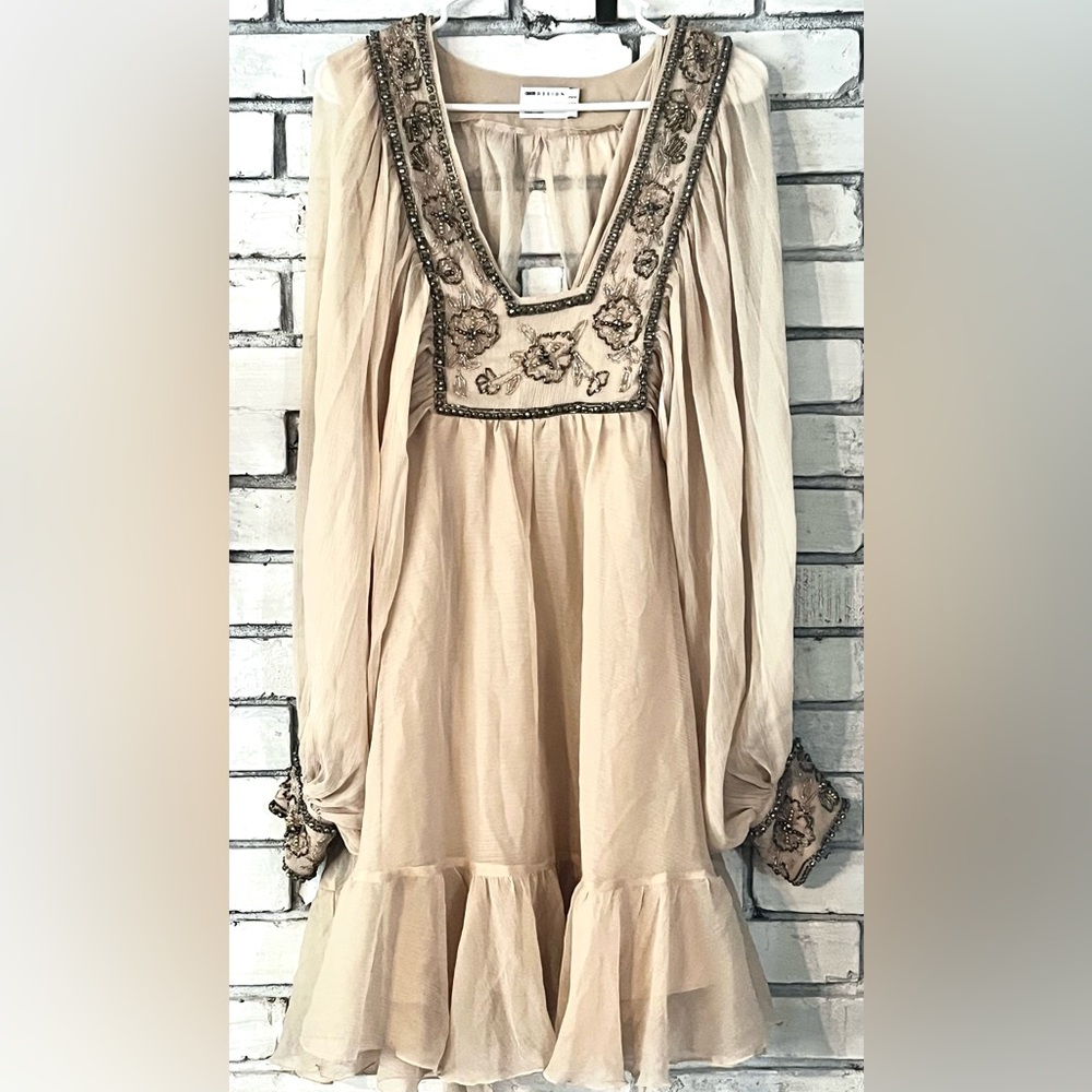 Asos blouson sleeve mini dress